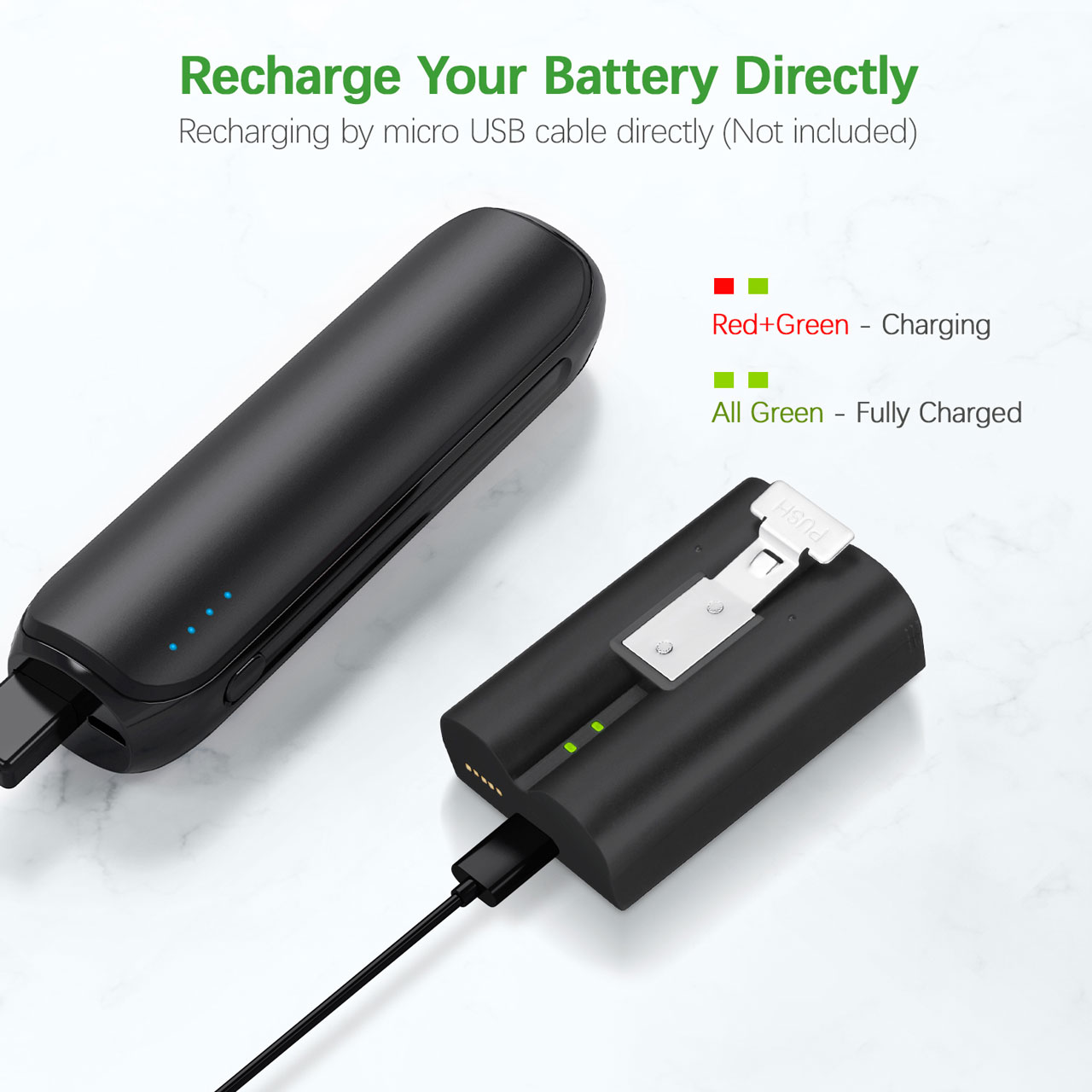 EBL Rechargeable Battery for Ring Video Doorbell Camera Battery 2 image
